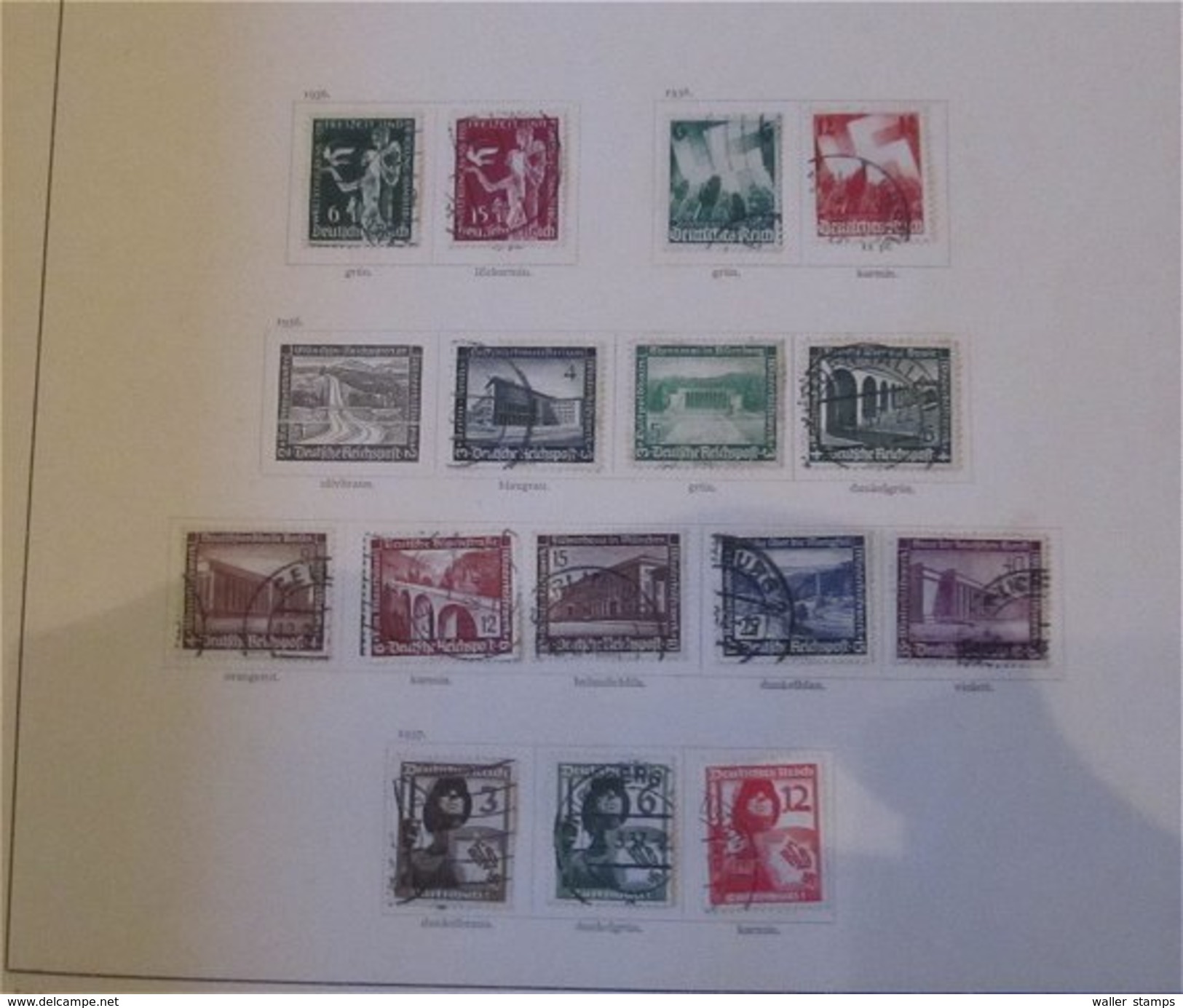 Lot With German Stamps In Albums And More