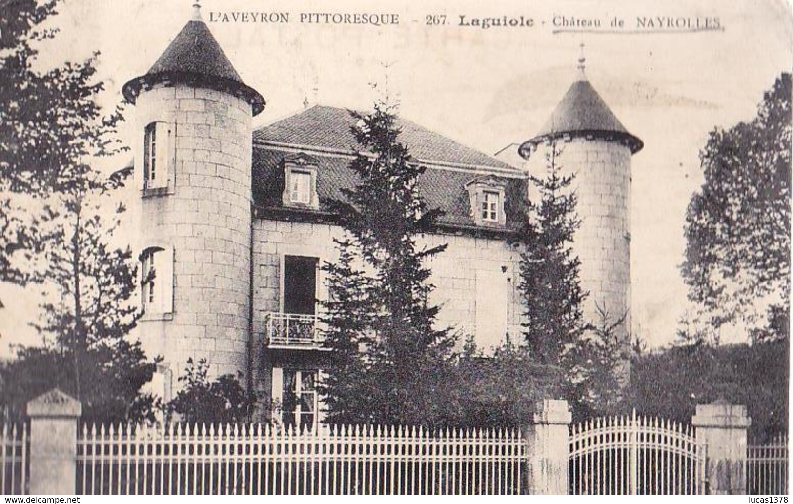 12 / LAGUIOLE / CHATEAU DE NAYROLLES - Laguiole