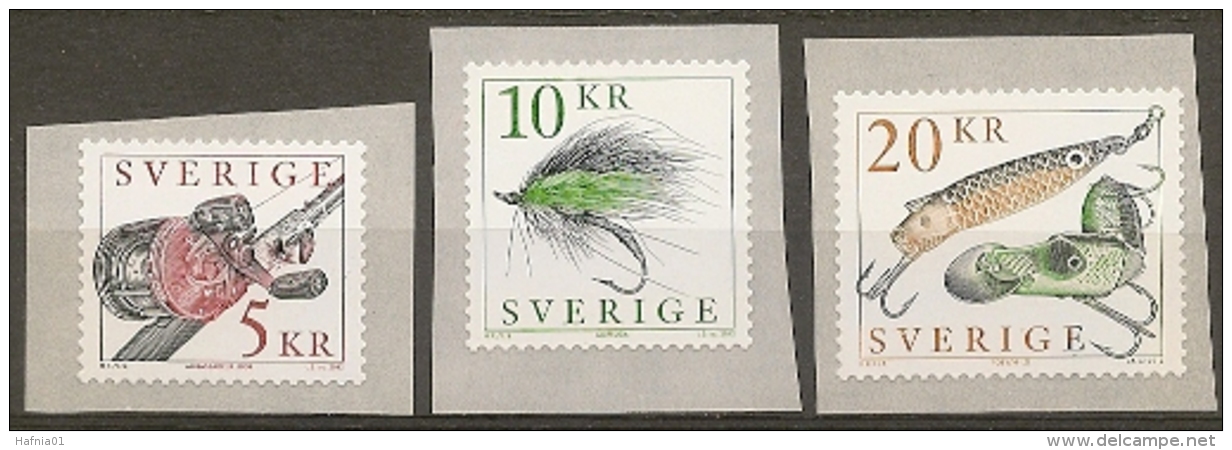 Sweden 2012. Fishing. Michel 2872-74  MNH. - Unused Stamps