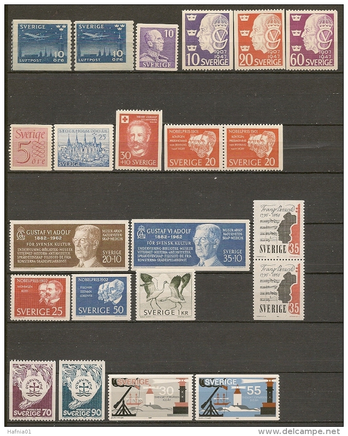 Sweden. Collection MNH. - Collections
