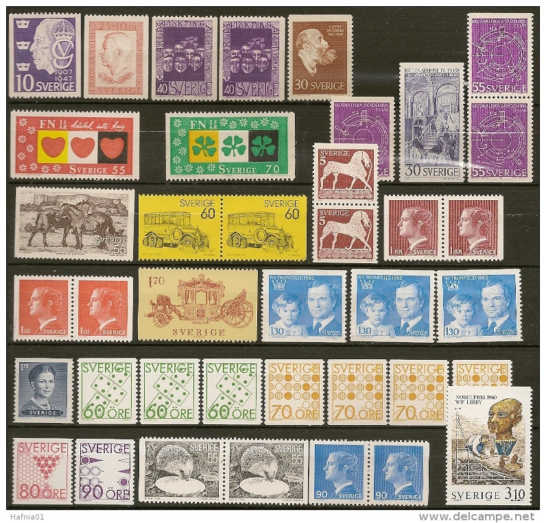 Sweden. Collection MNH. - Collections