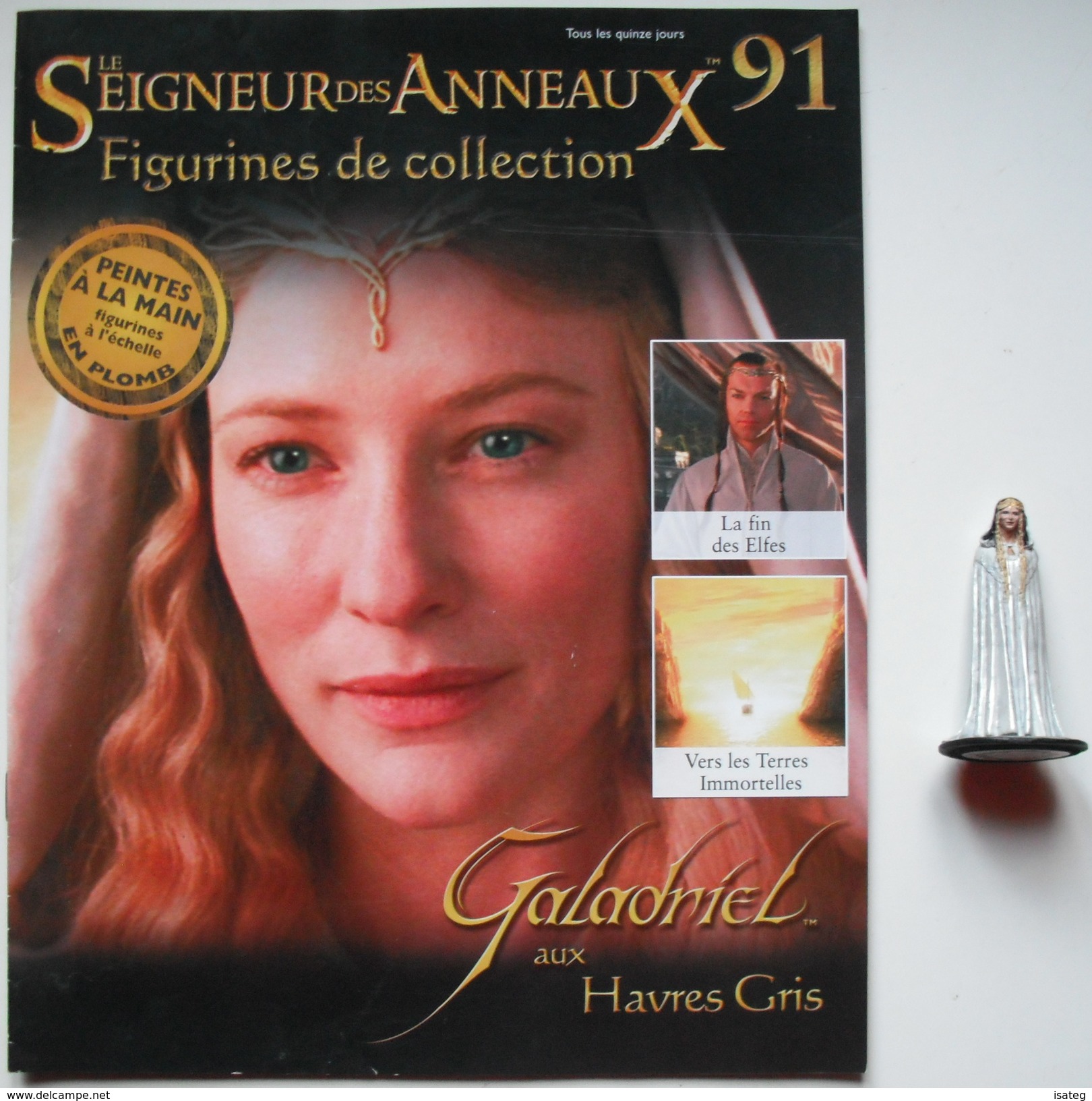 Figurine Le Seigneur Des Anneaux N°91 : Galadriel Aux Havres Gris - Lord Of The Rings