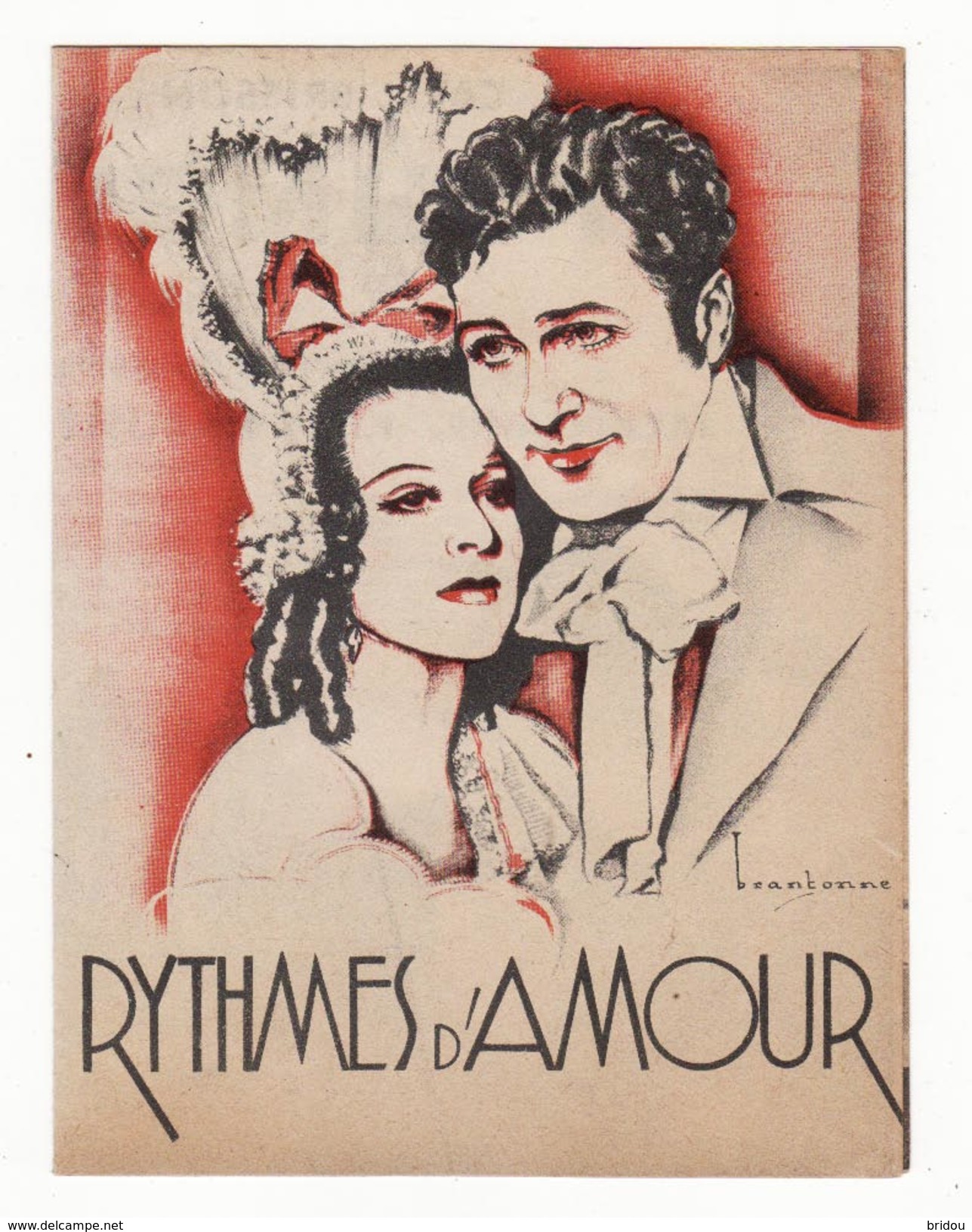 Film Des Studios PARAMOUNT    Rythmes D'amour      Cinéma - Programs