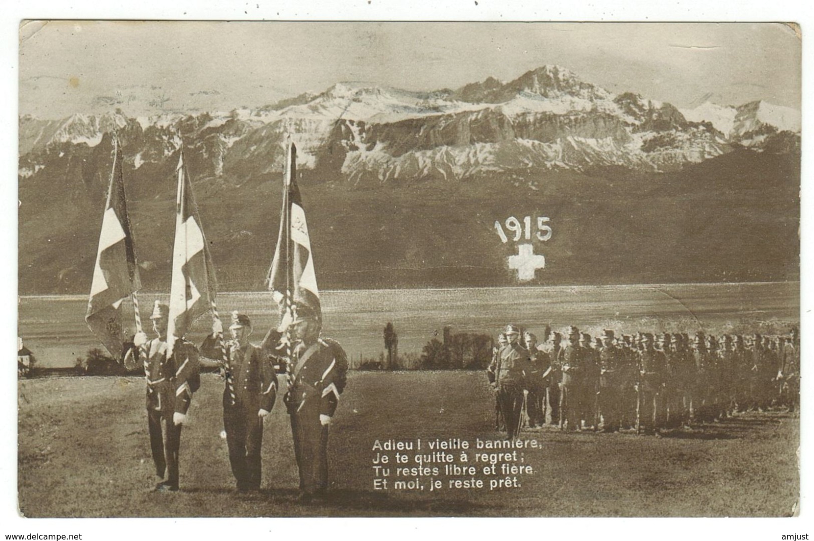 Militaire // Armée Suisse // Carte Militaire //  Guerre 1914-1918 - Weltkrieg 1914-18