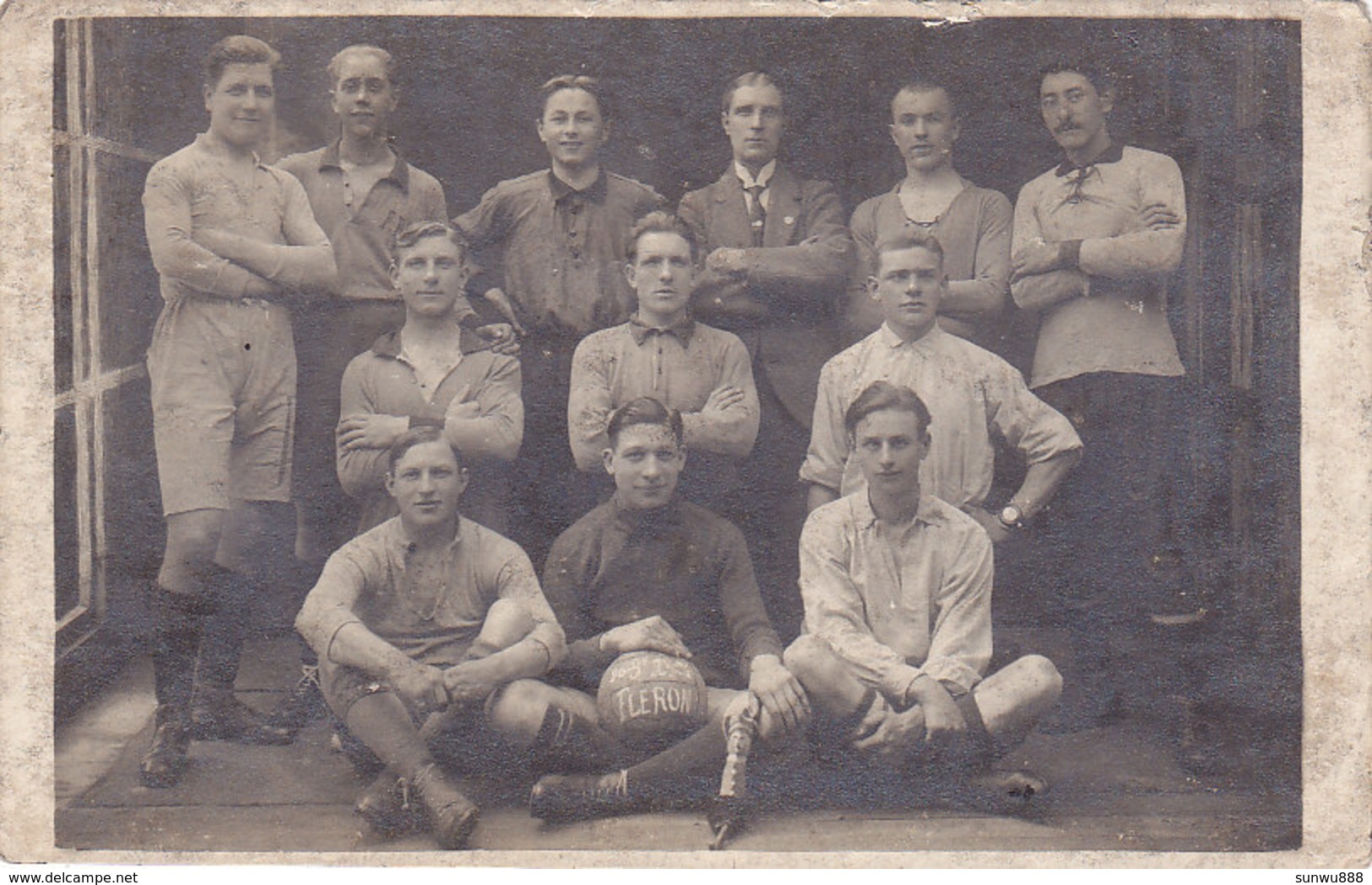 Fléron - Carte-Photo Equipe De Football (+/- 1938 , Photo J. Blanvalet) - Fléron