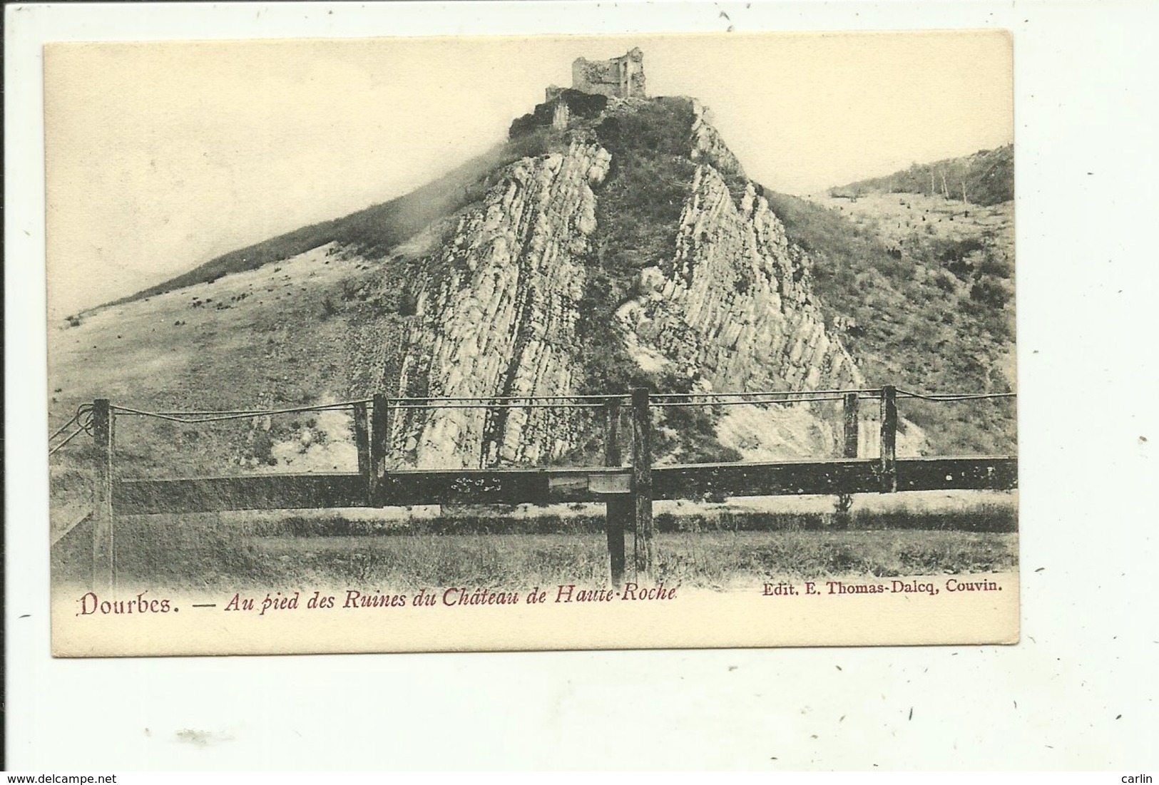 Dourbes Au Pied Des Ruines Du Château De Haute Roche - Viroinval