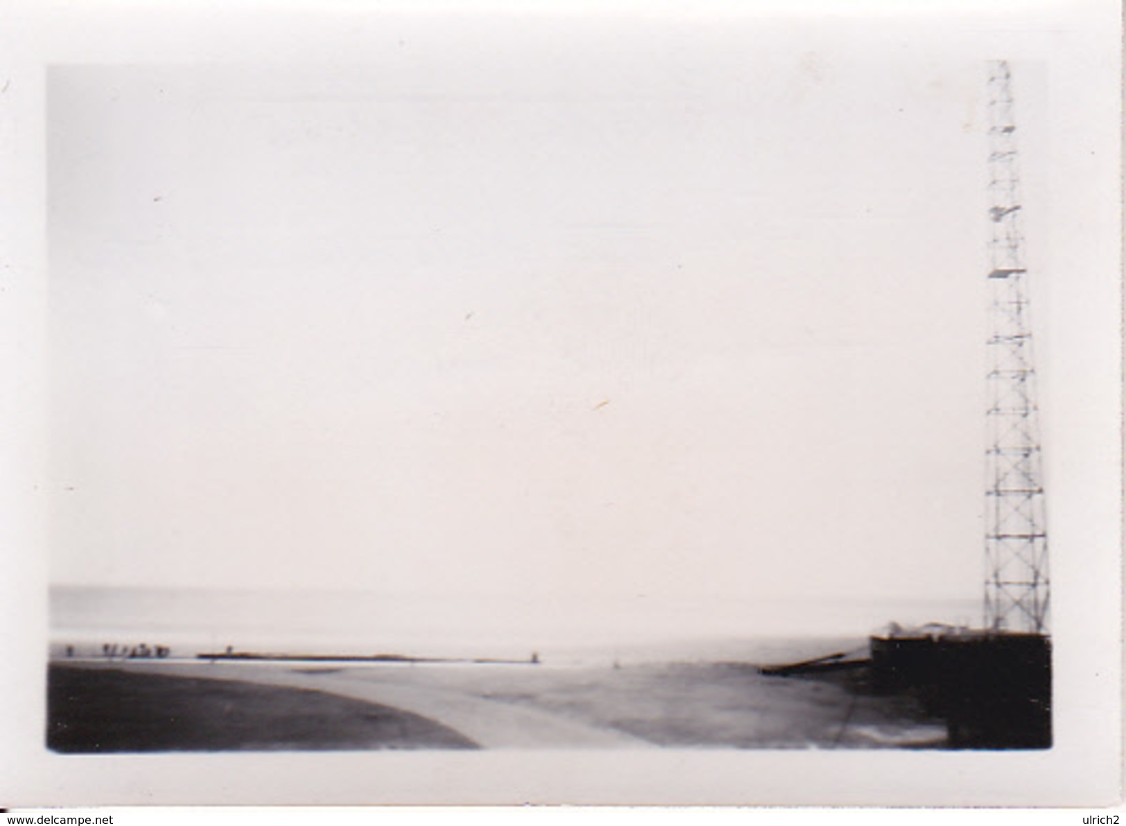 Foto Dieppe - Küste Links Von Der Hafeneinfahrt - Ca. 1940 - 8*5cm  (26647) - Orte