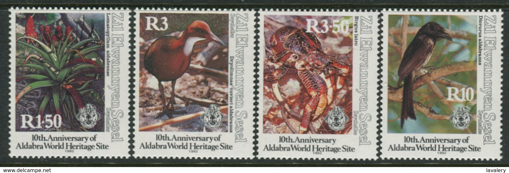 SEYCHELLES 1992 Fauna MNH - Seychellen (1976-...)