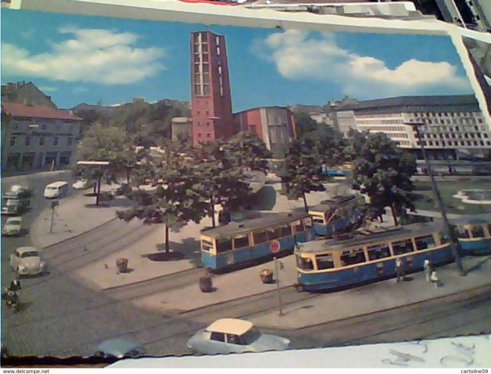 5 CARD GERMANY MUENCHEN MUNCHEN MONACO BAVIERA TRAM VBN1958/80 FX10598 - Muenchen