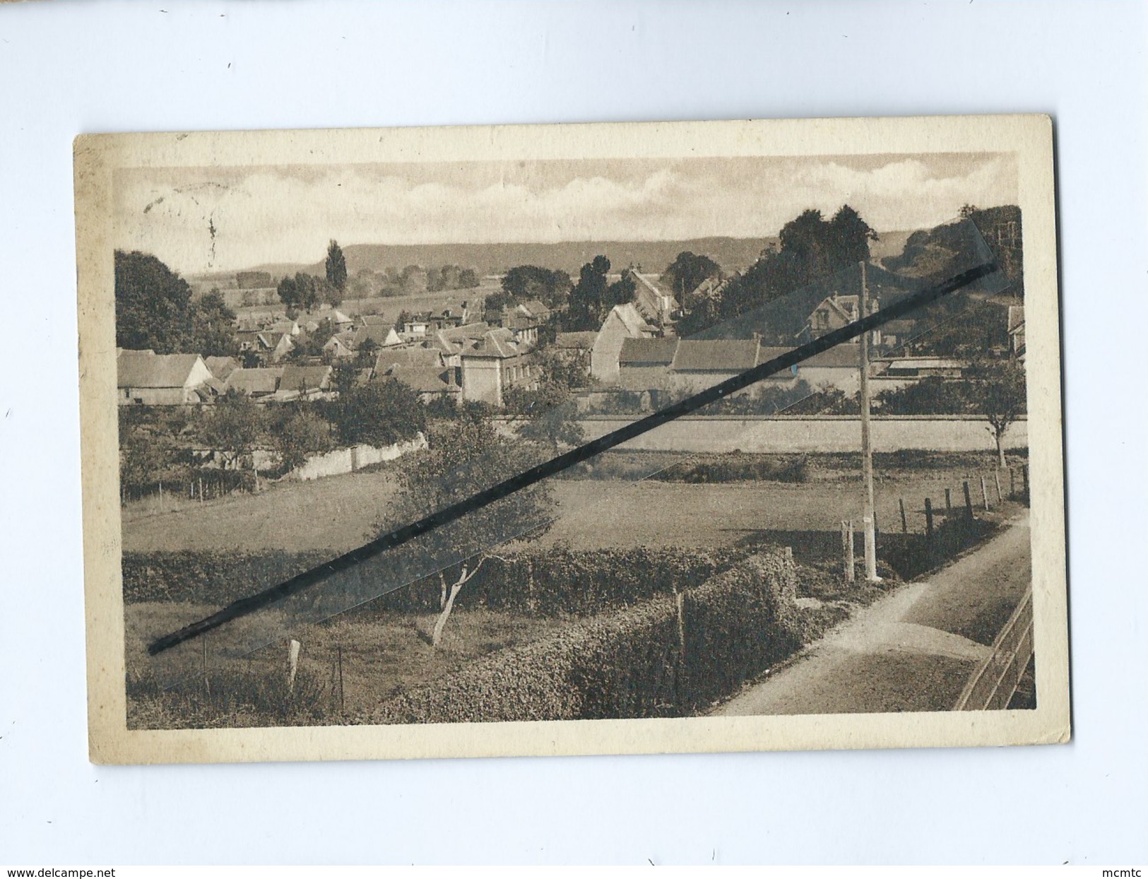 CPA  - Pont De L'Arche - Vue Panoramique Du Village Des Damps - Pont-de-l'Arche