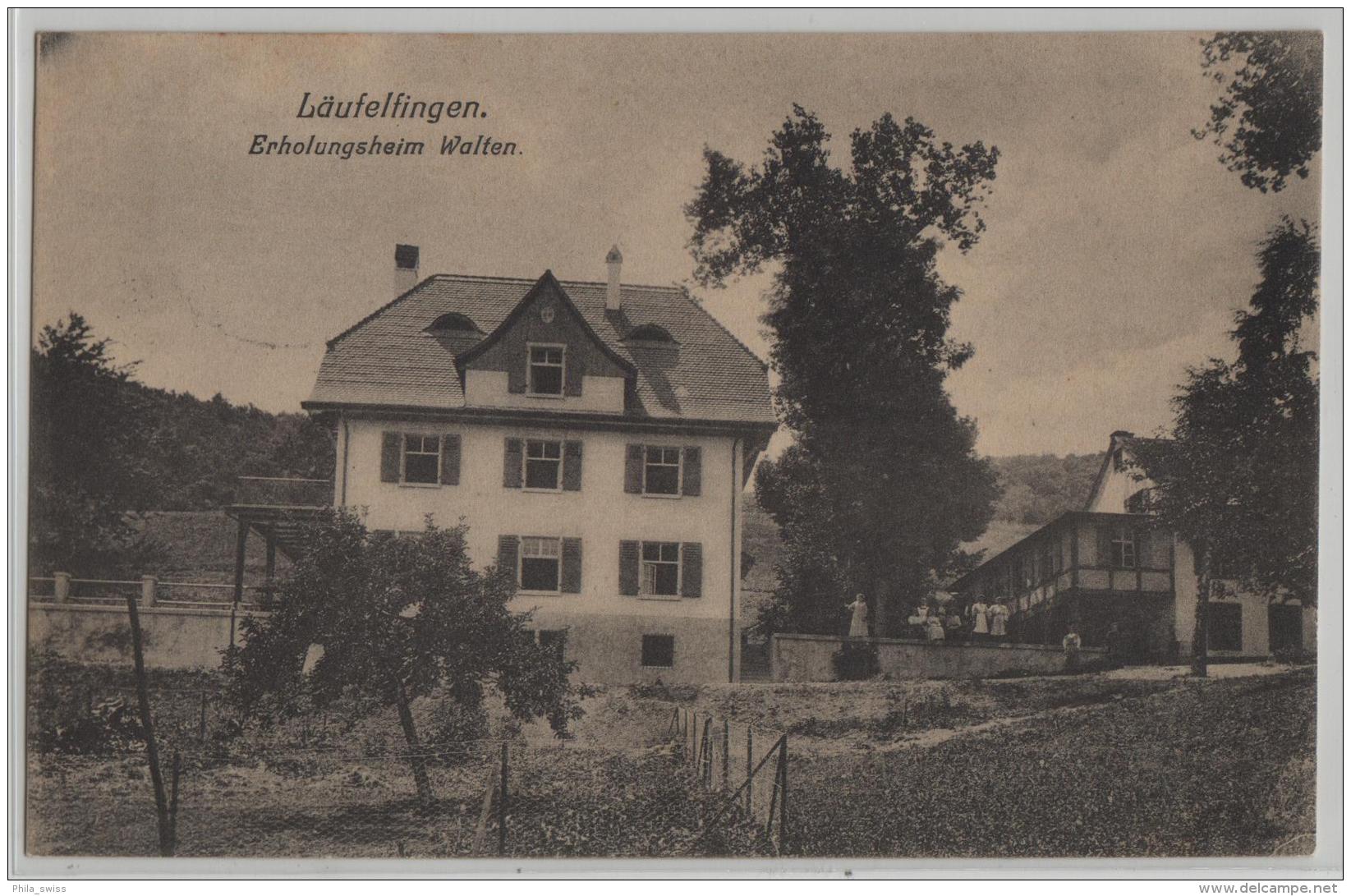 Läufelfingen Erholungsheim Walten - Animee Belebt - Photo: H. Speiser No. 2506 - Läufelfingen