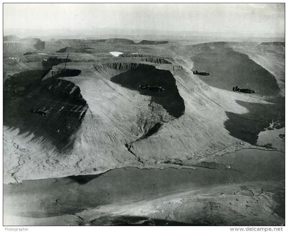 WWII Islande RAF Lockheed Hudson Surveillance Du Grand Nord Ancienne Photo 1943 - Guerre, Militaire