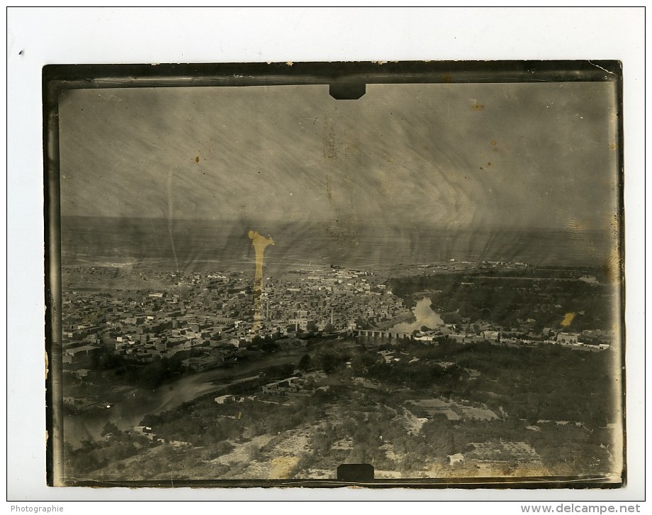 Syrie Sous Mandat Millitaire Français Deir EzZor Vue Aerienne Ancienne Photo 1928 - War, Military