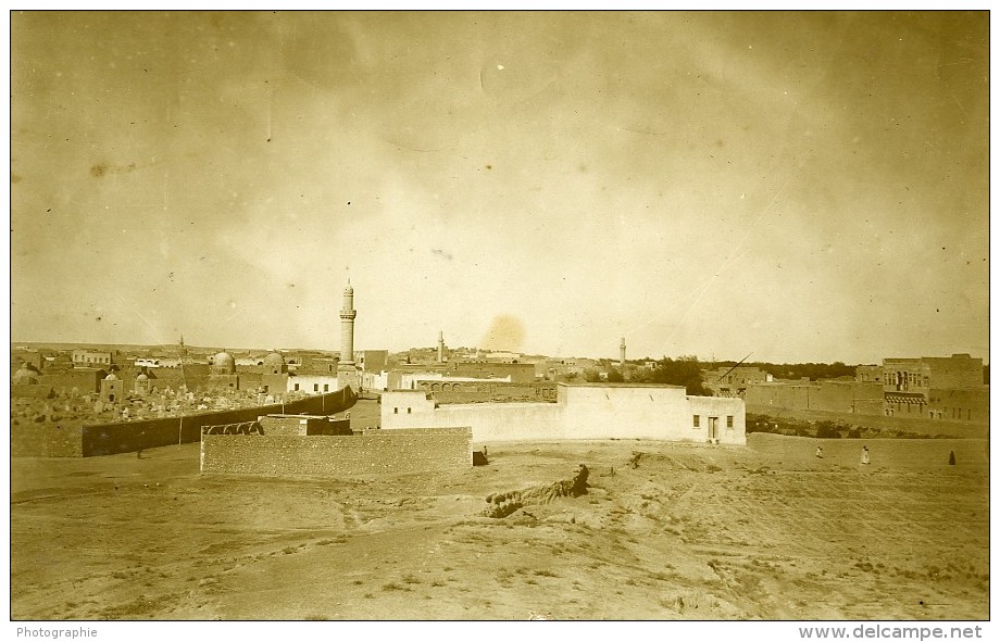 Syrie Sous Mandat Militaire Français Deir EzZor Panorama Ancienne Photo 1928 - Guerre, Militaire