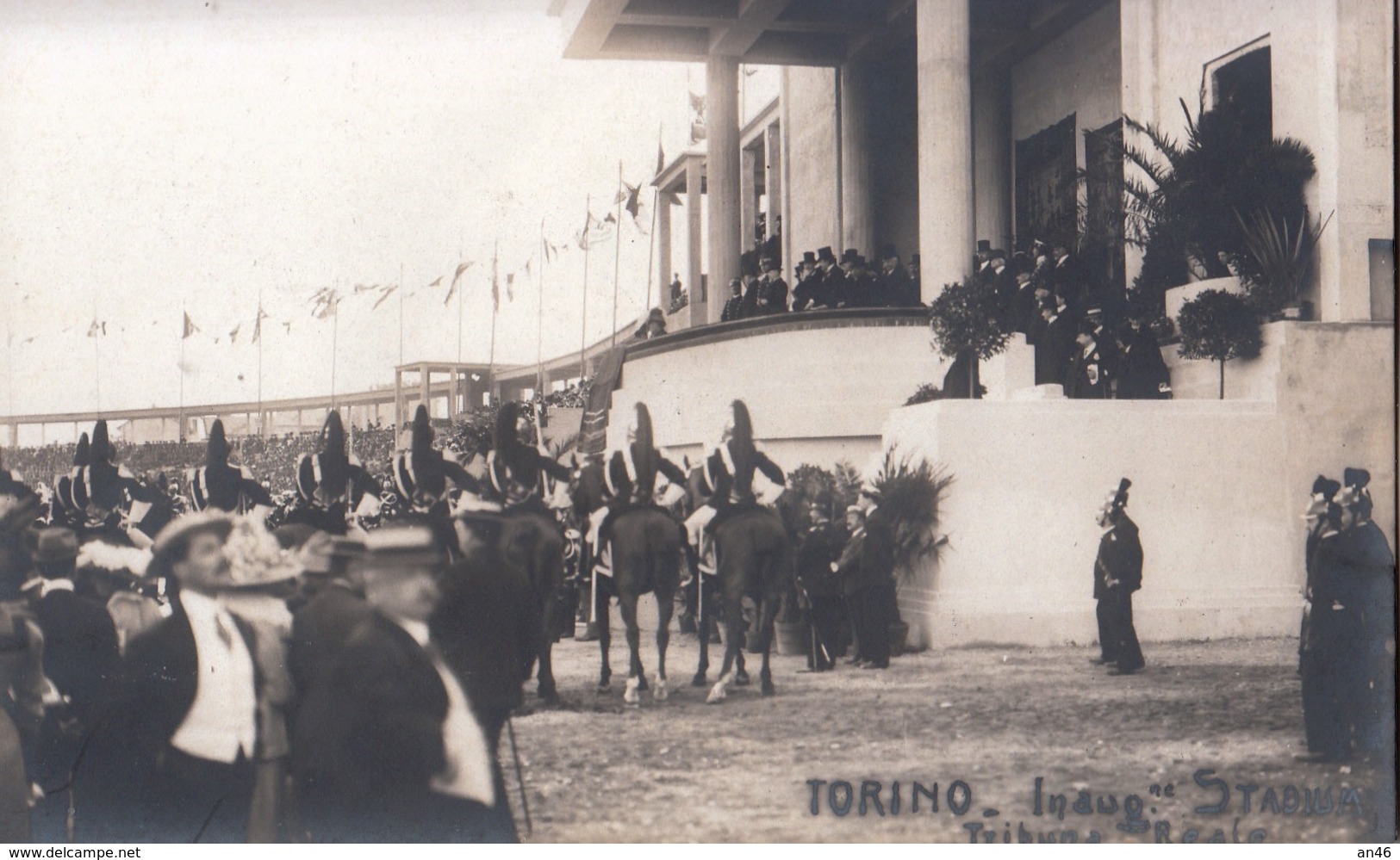 TORINO- INAUGURAZIONE Dello STADIUM-Tribuna Reale-ORIGINALE100%- - Inaugurazioni