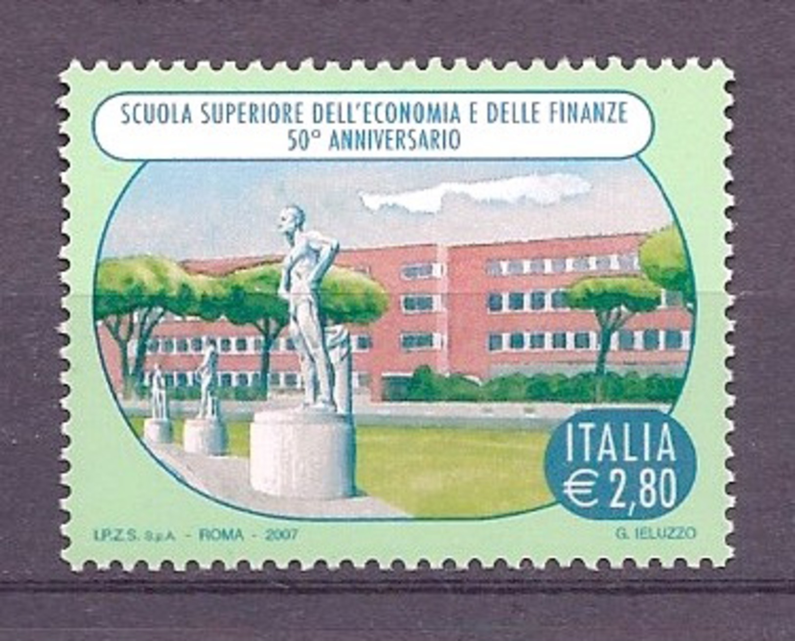 Italia 2007 - 50° Anniversario Dell'istituzione Della Scuola Superiore Dell'economia E Delle Finanze - 2001-10: Neufs