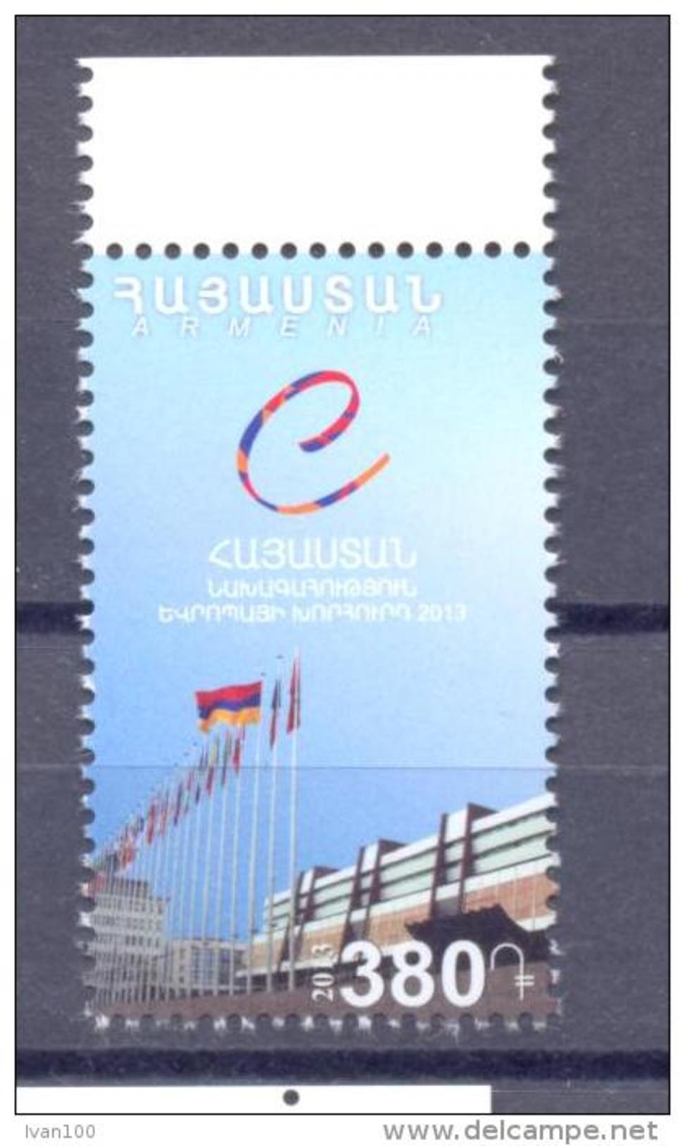 2013. Armenia, Armenia-Charmanship In European Council, 1v, Mint/** - Armenien