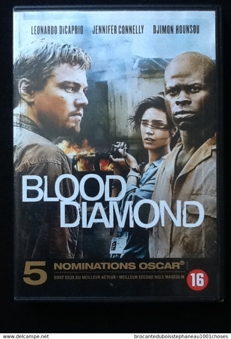 DVD  Blood Diamond Un Film De Edward Zwick  Avec Léonardo Dicaprio... - Action, Aventure