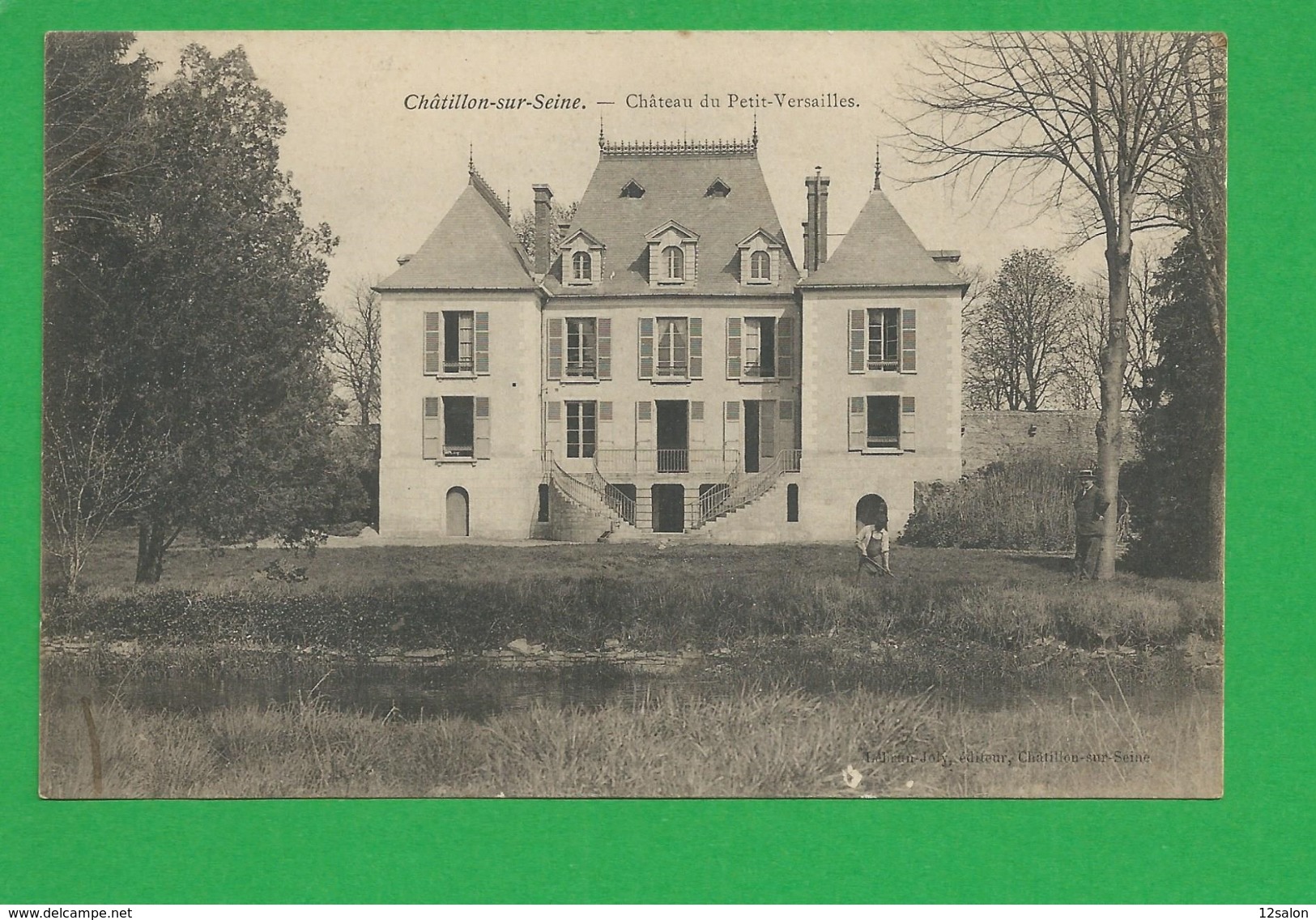 CPA FRANCE CHATILLON SUR SEINE Chateau Du Petit Versailles - Chatillon Sur Seine
