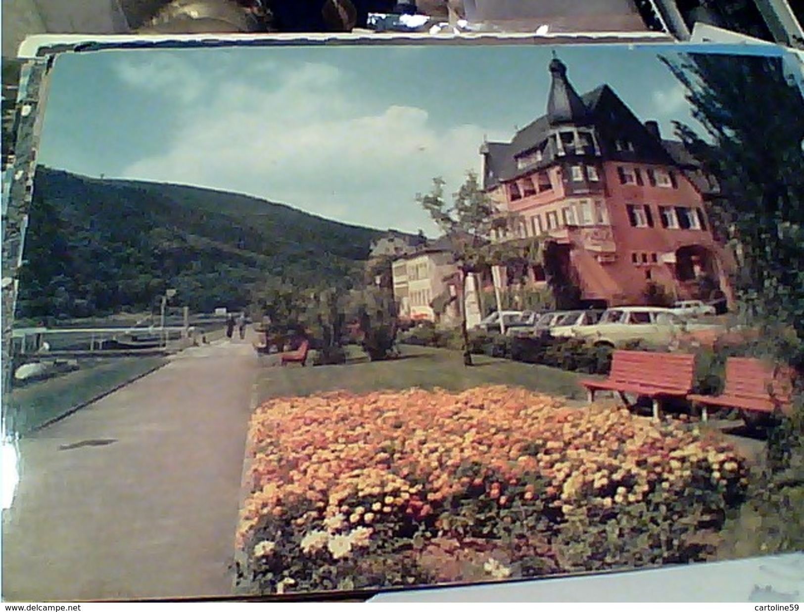 GERMANY  TRABEN TRARBACH MOSEL PROMENADE N1971 FX10620 - Traben-Trarbach