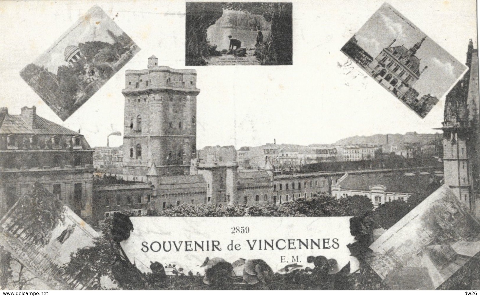 Souvenir De Vincennes - Multivues - Carte E.M. N° 2859 - Souvenir De...