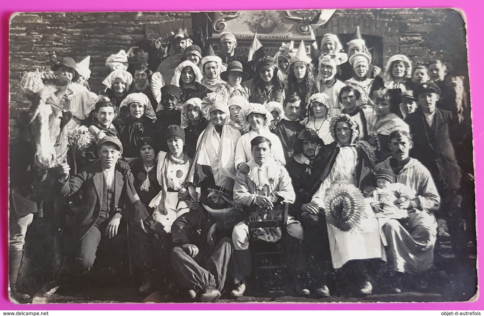 Cpa Alle Sur Semois Centenaire Carnaval Fête Patriotique ? Carte Photo Belgique Ardennes Belge Vresse - Vresse-sur-Semois