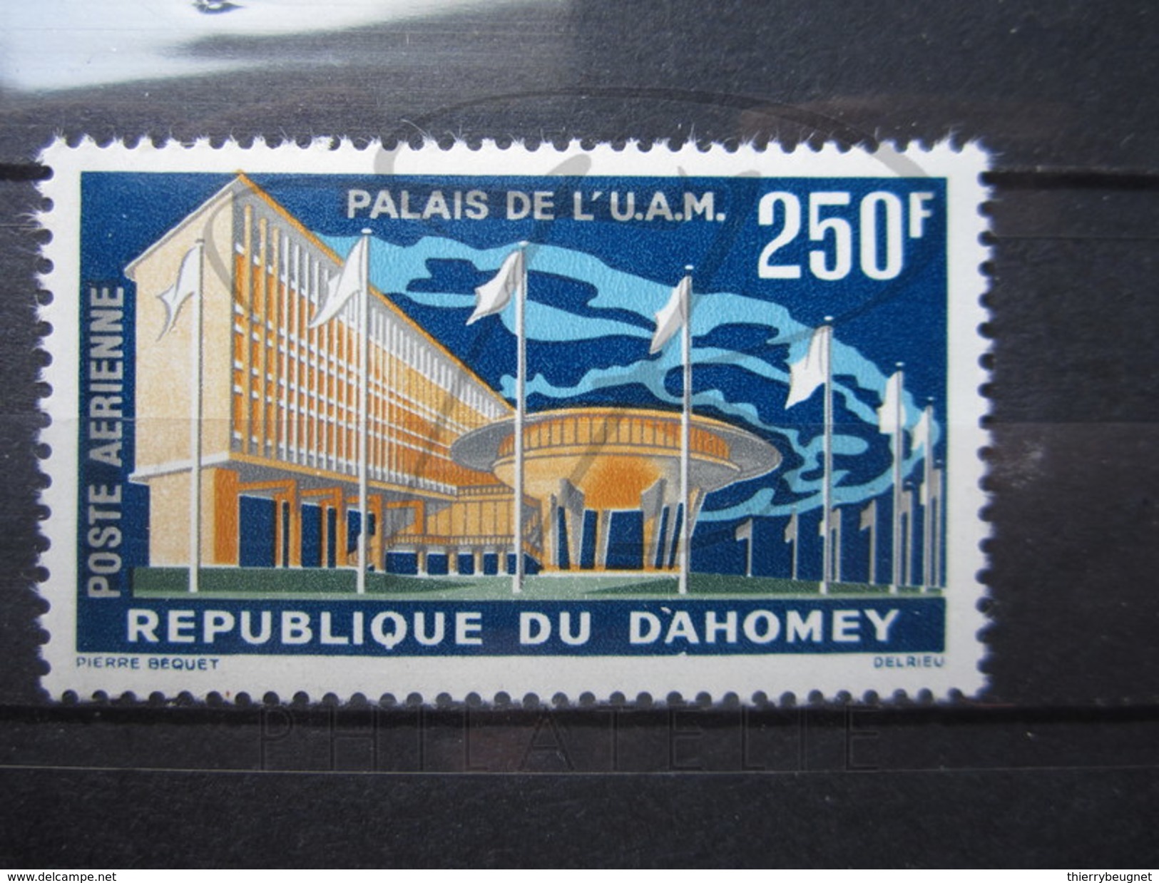 BEAU TIMBRE DE POSTE AERIENNE DU DAHOMEY N° 22 , XX !!! - Bénin – Dahomey (1960-...)