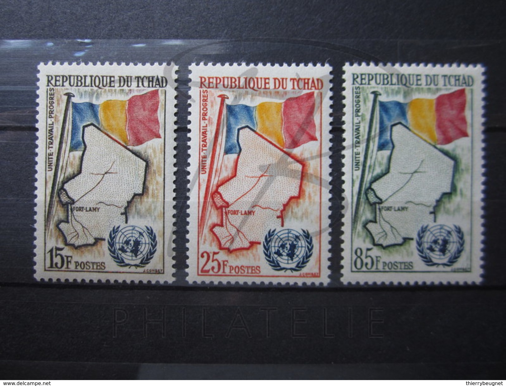 BEAUX TIMBRES DU TCHAD N° 63 - 65 , XX !!! - Tchad (1960-...)