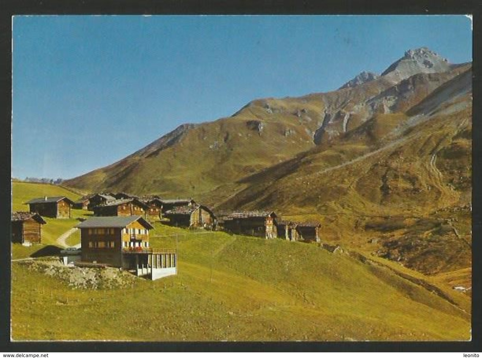 LANGWIES GR Schanfigg Restaurant STRASSBERG Mit Weissfluh 1971 - Langwies