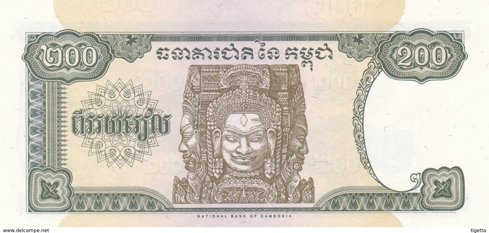 CAMBOGIA 200 RIELS 1998 FDS - Cambodia