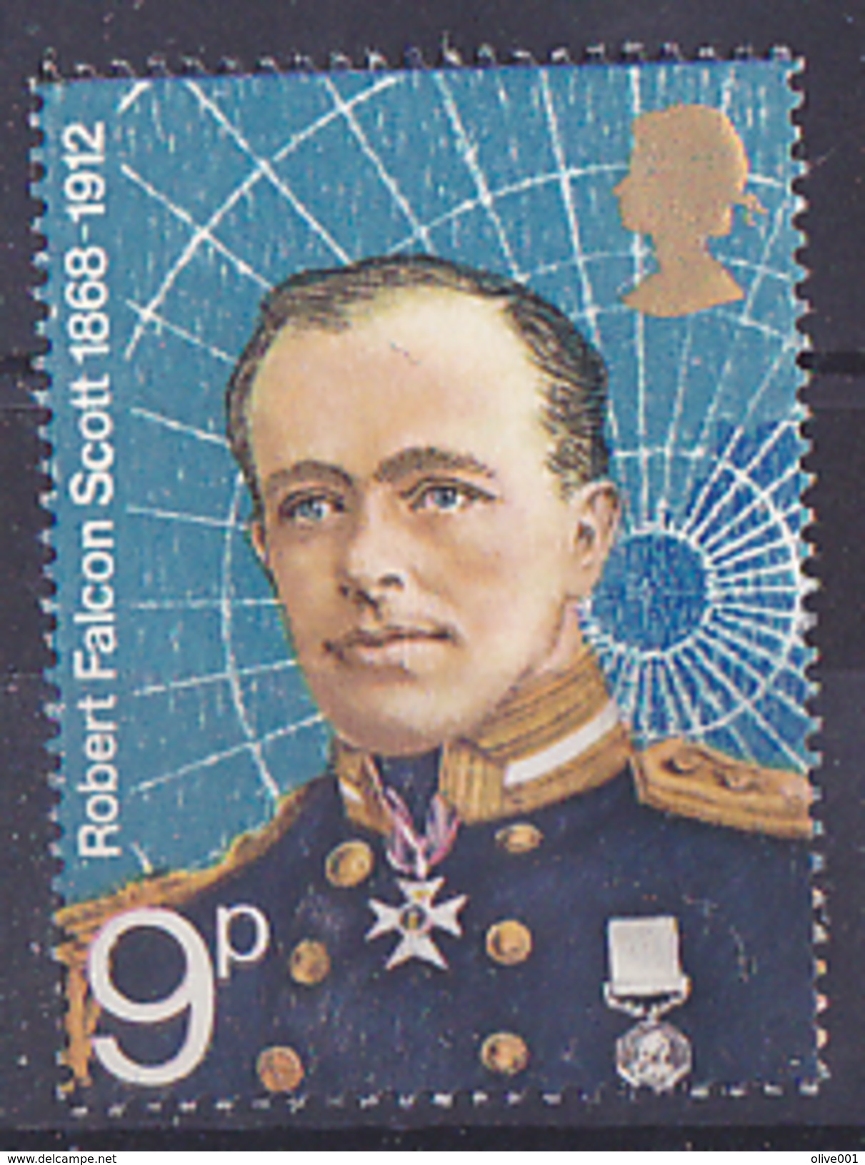 Explorateur Polaire Britanique "Robert Falcon Scott 1868 - 1912" Tp De 1972 Y&T N° 656 MNH ** Depart à Moins De 50% - Polarforscher & Promis