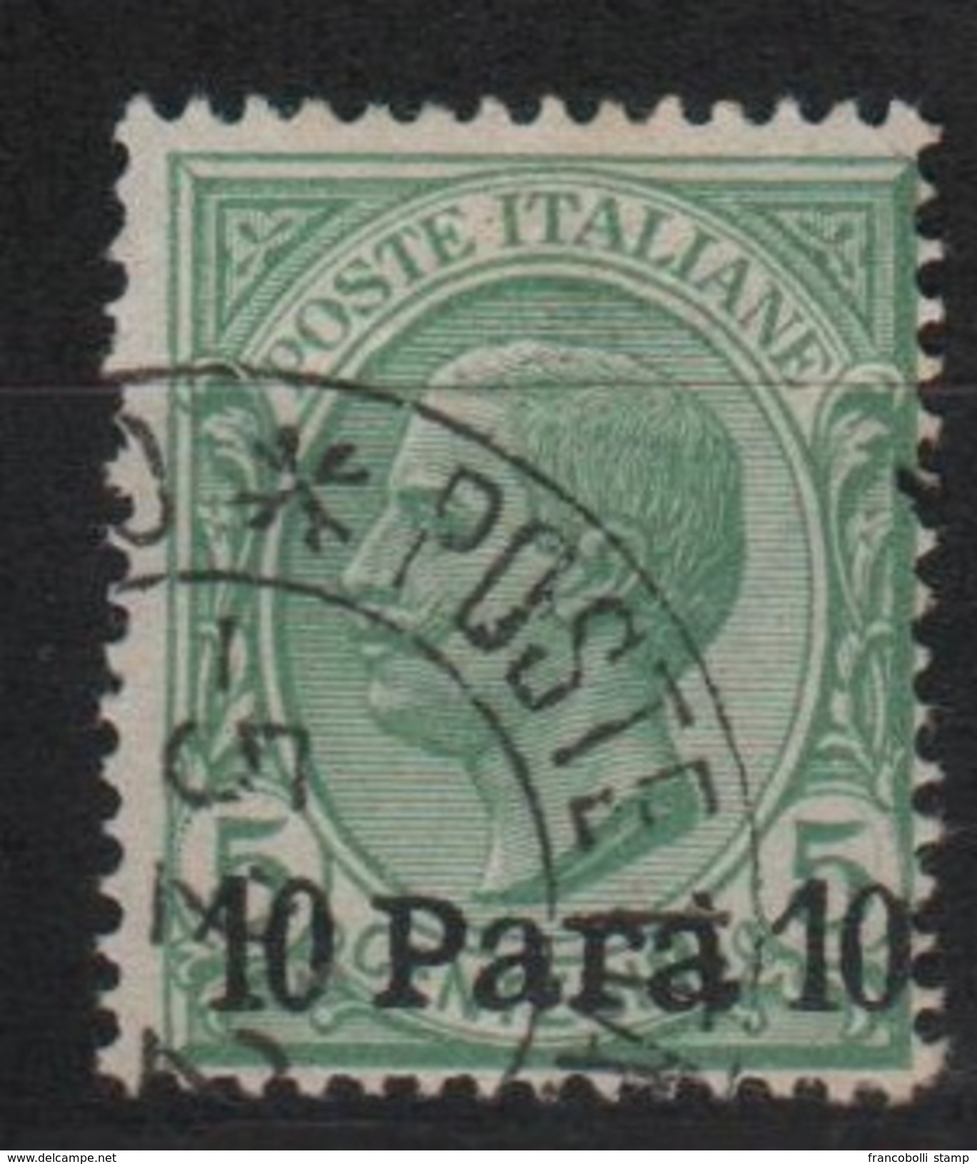 1907 Levante 10 Pa. Su 5 C. - Albanie