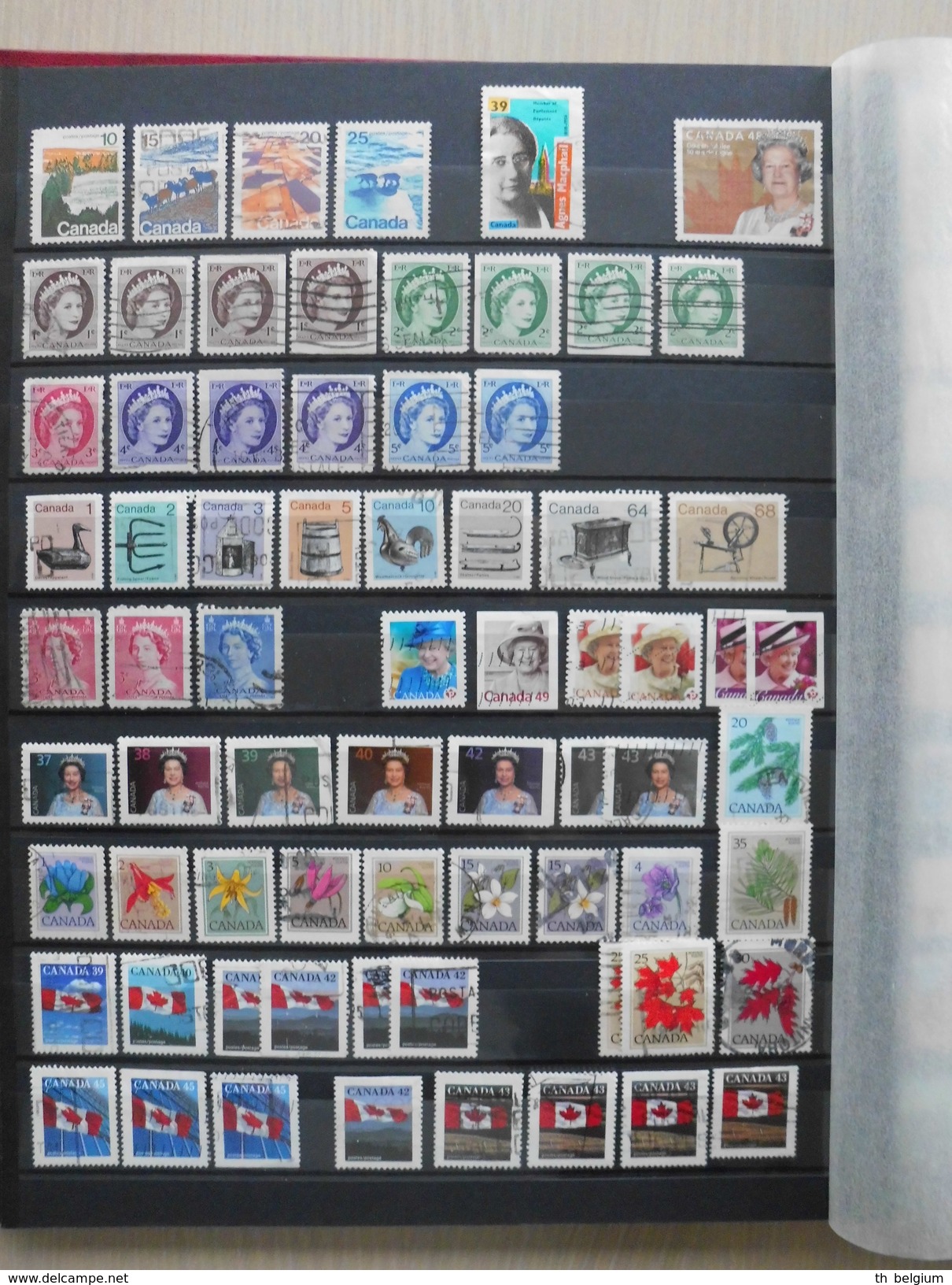 Canada Collection Of Used Stamps (+- 533 Stamps) - Collections
