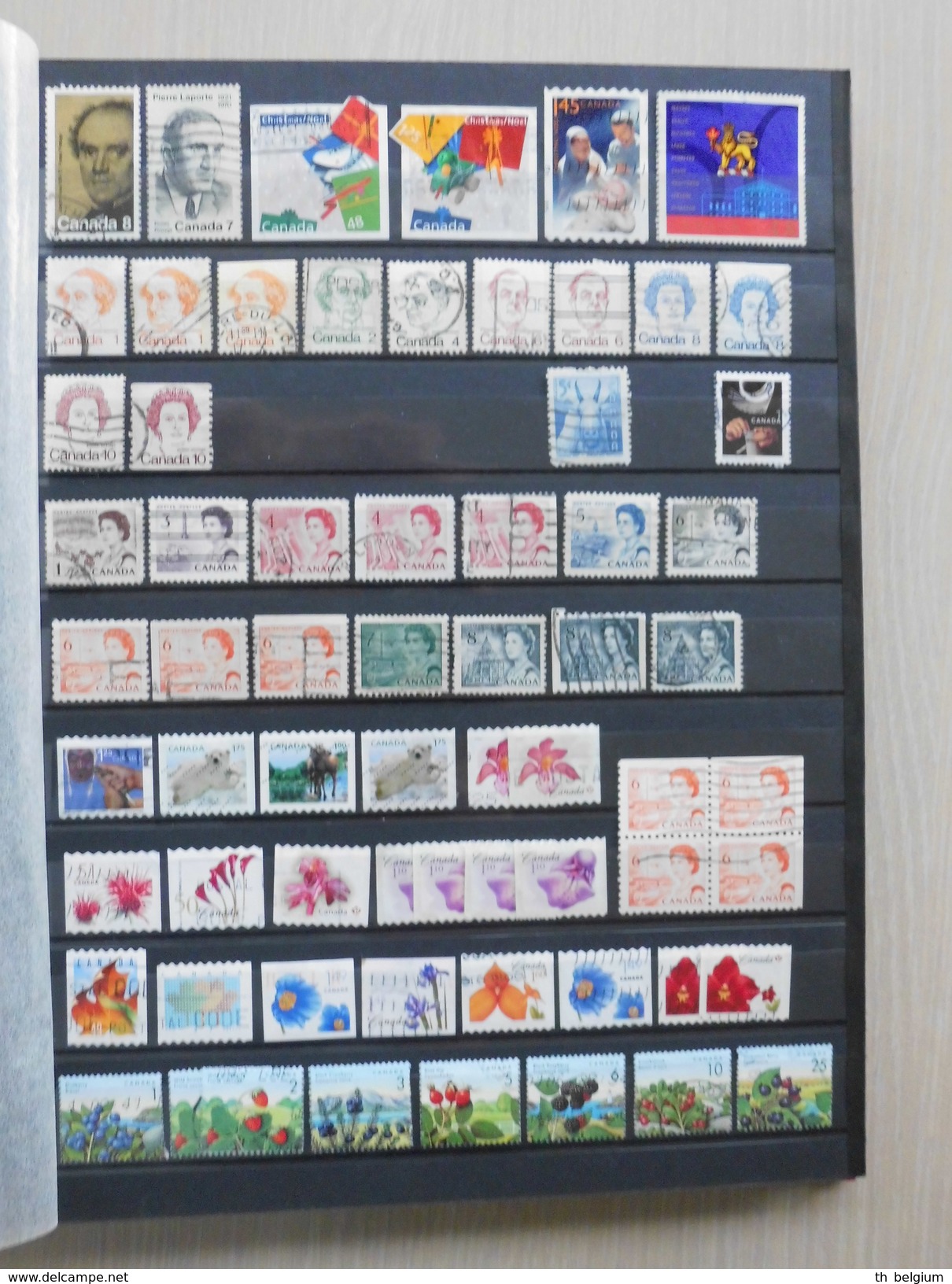 Canada Collection Of Used Stamps (+- 533 Stamps) - Collections