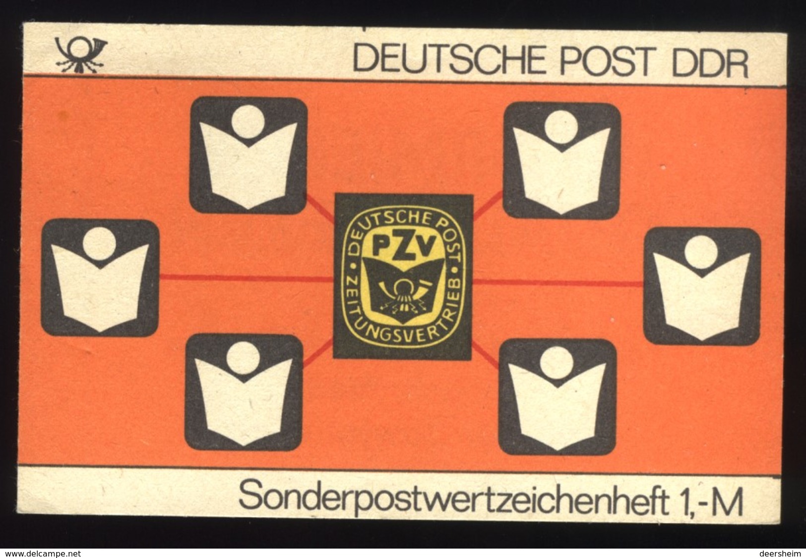 DDR SMHD 24 A (gefüllt Mit 10 Mi 2953) Mh039 - Booklets