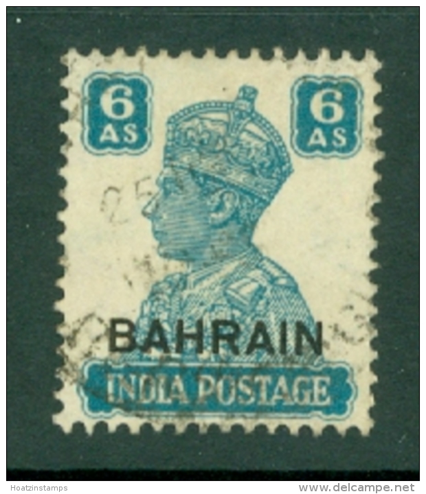 Bahrain: 1942/45   KGVI     SG48     6a    Used - Bahrain (...-1965)