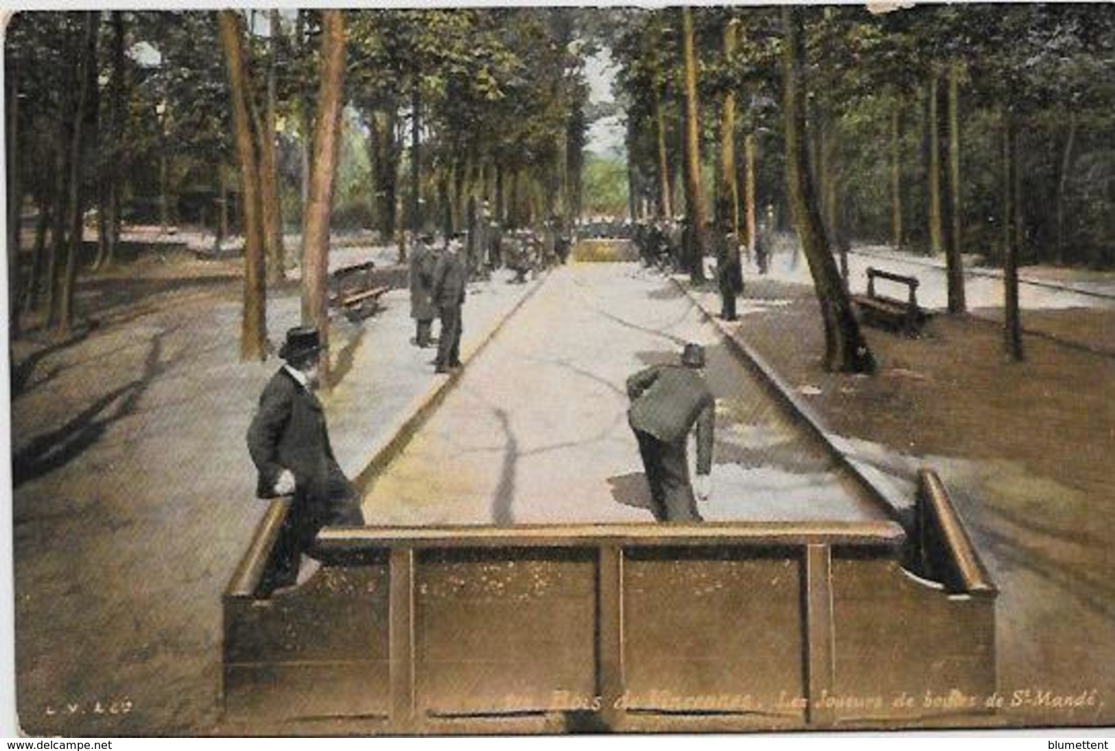 CPA Jeu De Boules Pétanque Non Circulé Bois De Vincennes Saint MANDE - Juegos