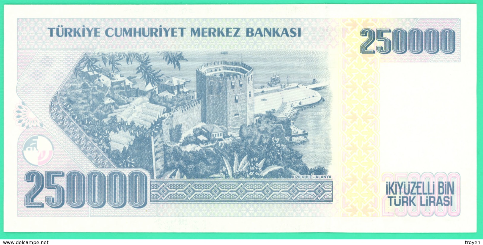 250 000 Lirasi - Ikiyuzelli  - Turquie - 1970 - N°. H27062662 - Neuf - - Turquie