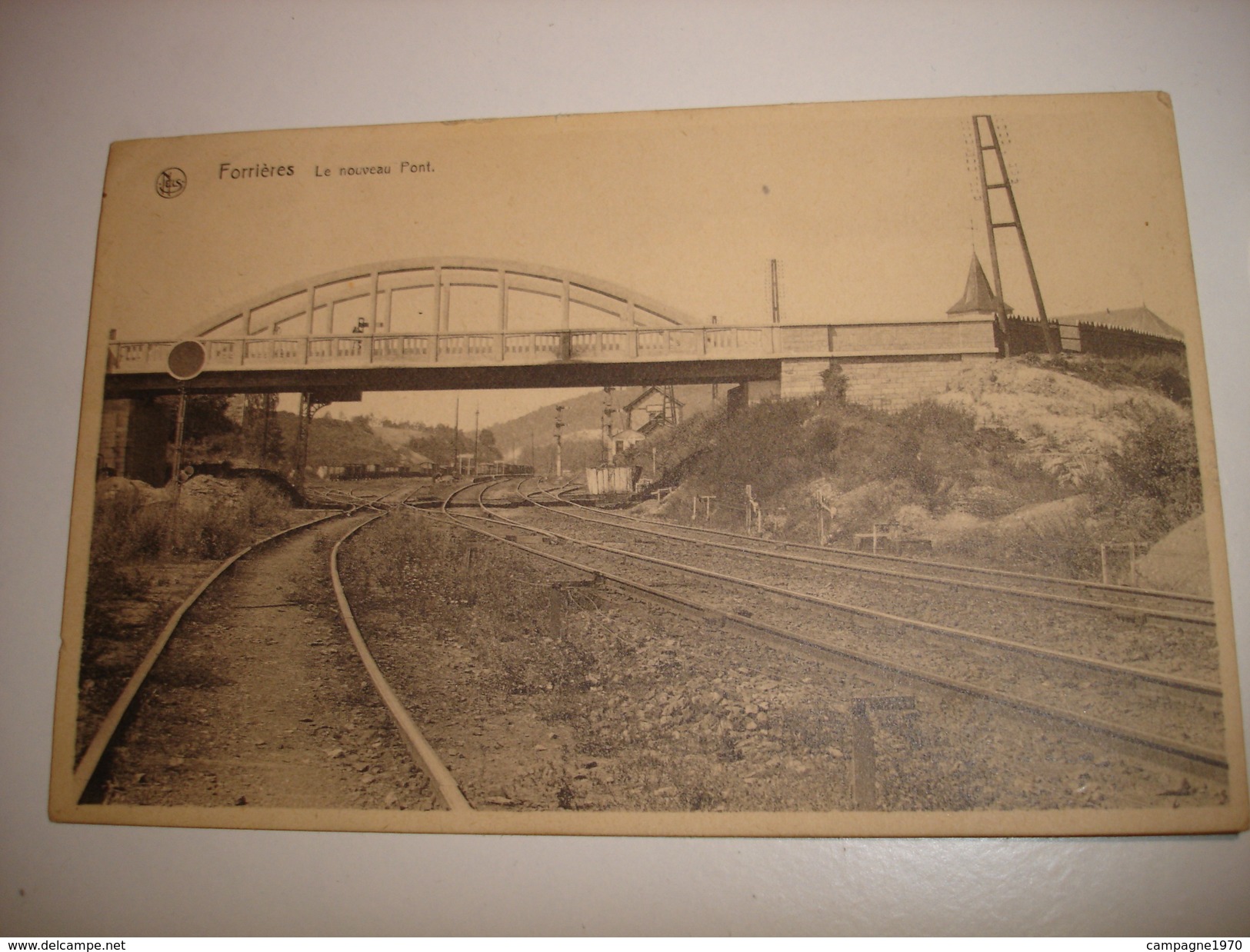 CPA - FORRIERES ( NASSOGNE MARCHE EN FAMENNE ) - LE NOUVEAU PONT - Nassogne