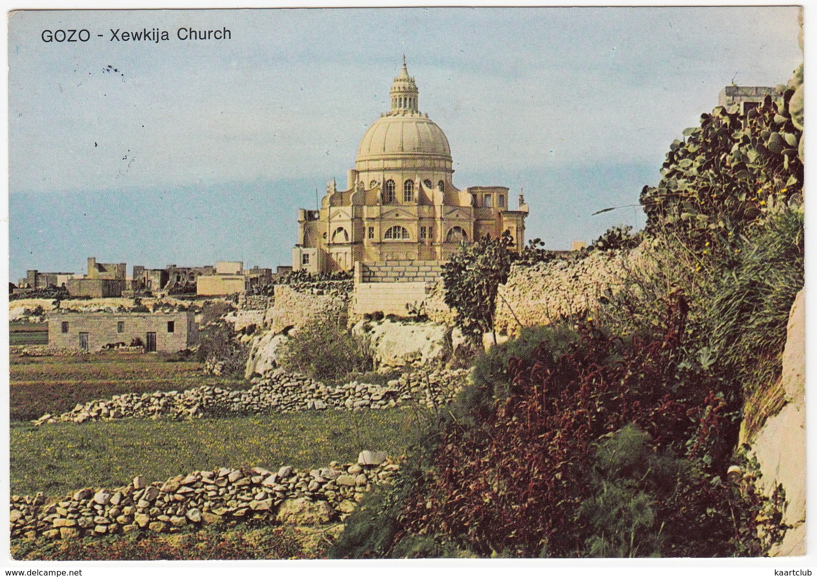 Gozo - Xewkija Church - (Malta) - Malta