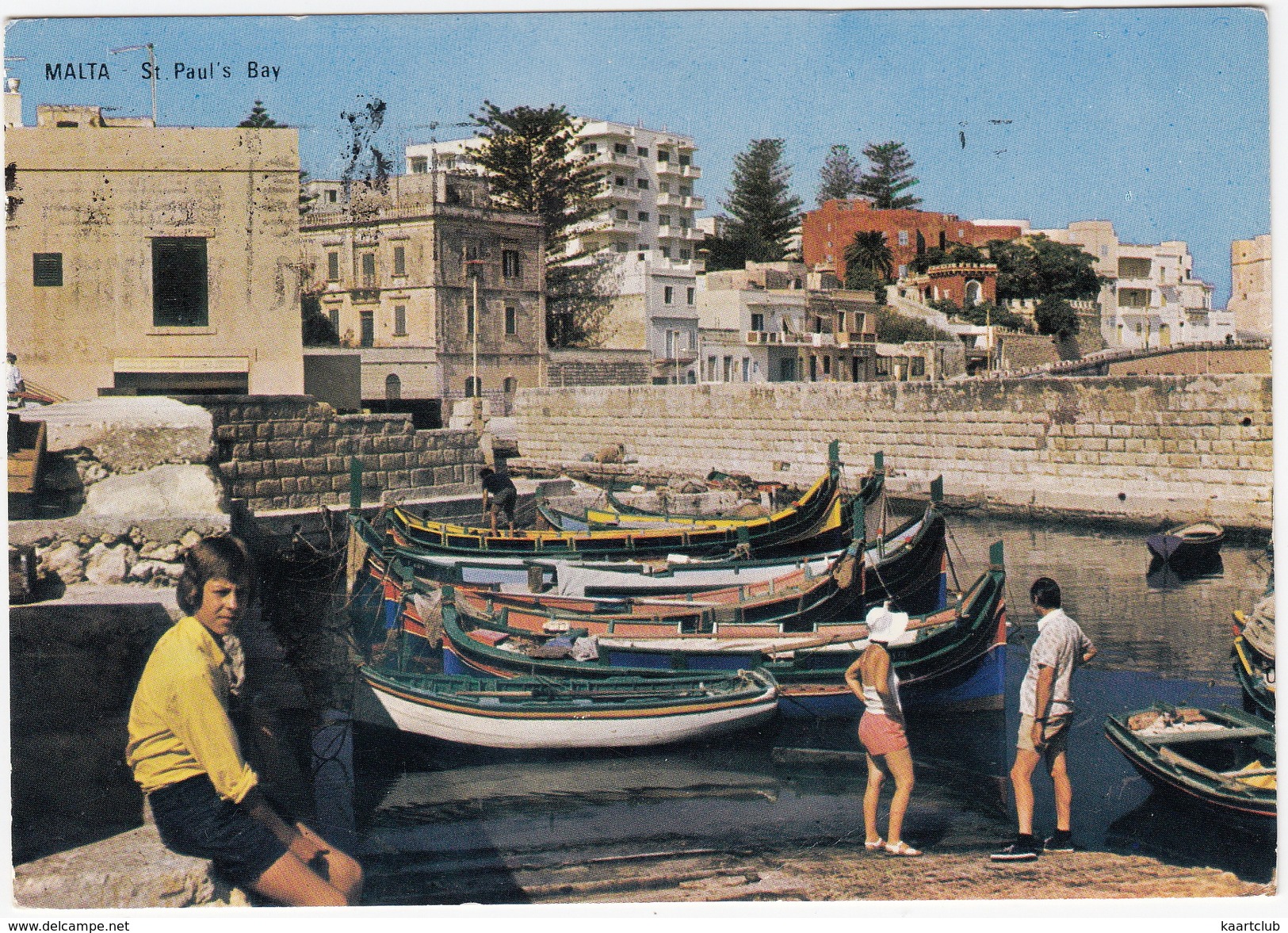 St Paul's Bay - Typical Boats - (Malta) - Malta