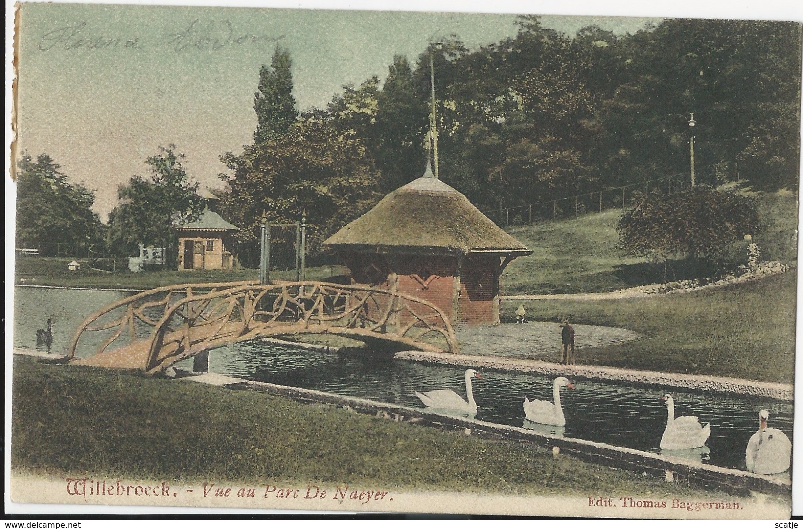 Willebroeck.  -   Vue Du Parc  De Nayer.1906 - Willebroek