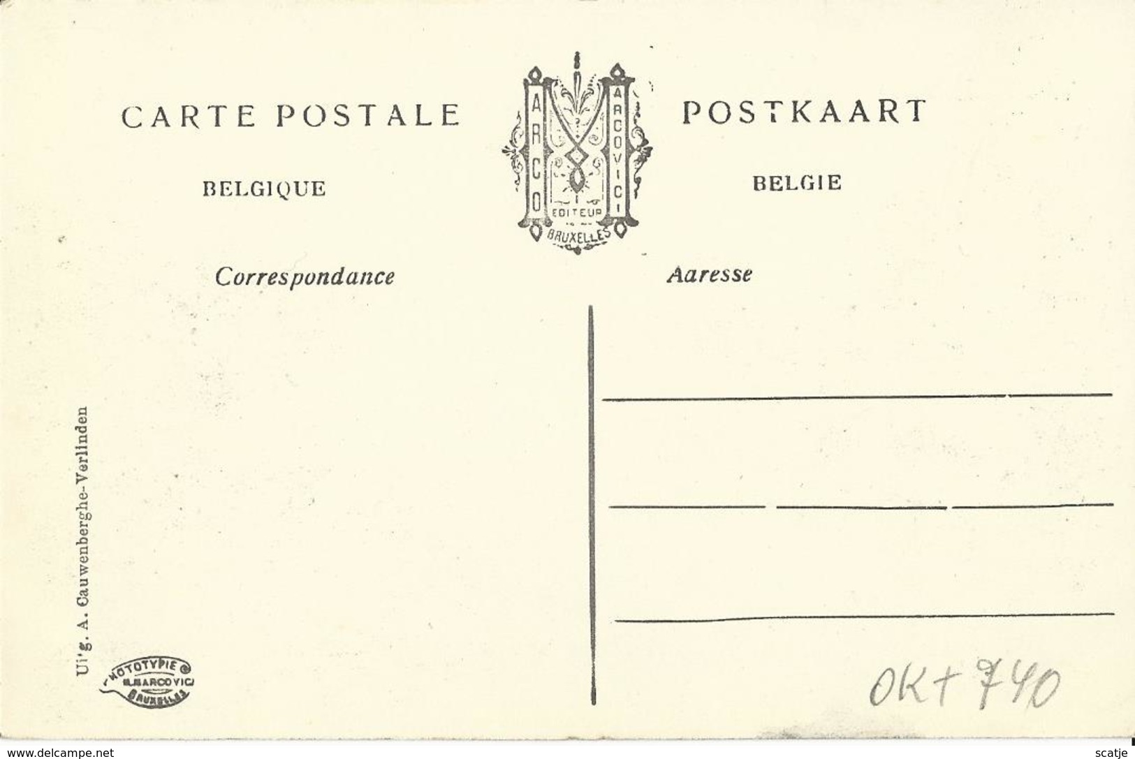 Wavre N.D.   Achtergezicht Van Het Klooster Der Ursulinnen - Sint-Katelijne-Waver