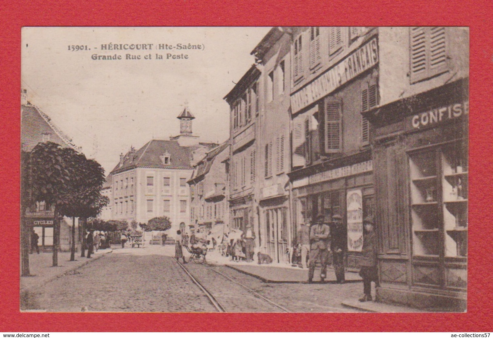 Héricourt --  Grande Rue Et La Poste - Other & Unclassified