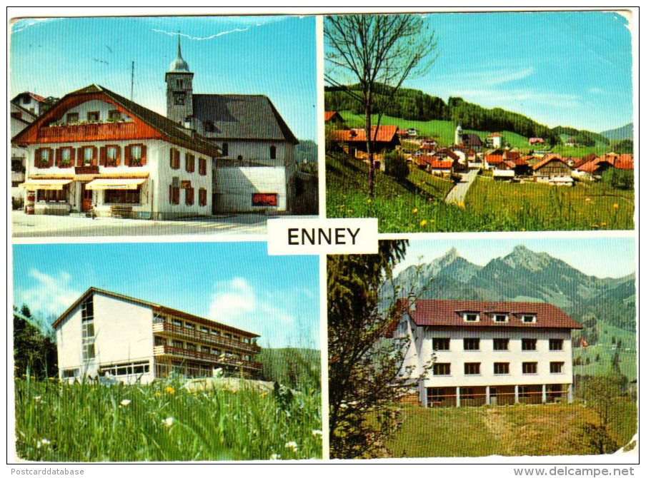 Village D'Enney En Gruyère, Et Ses Trois Colonies - Enney