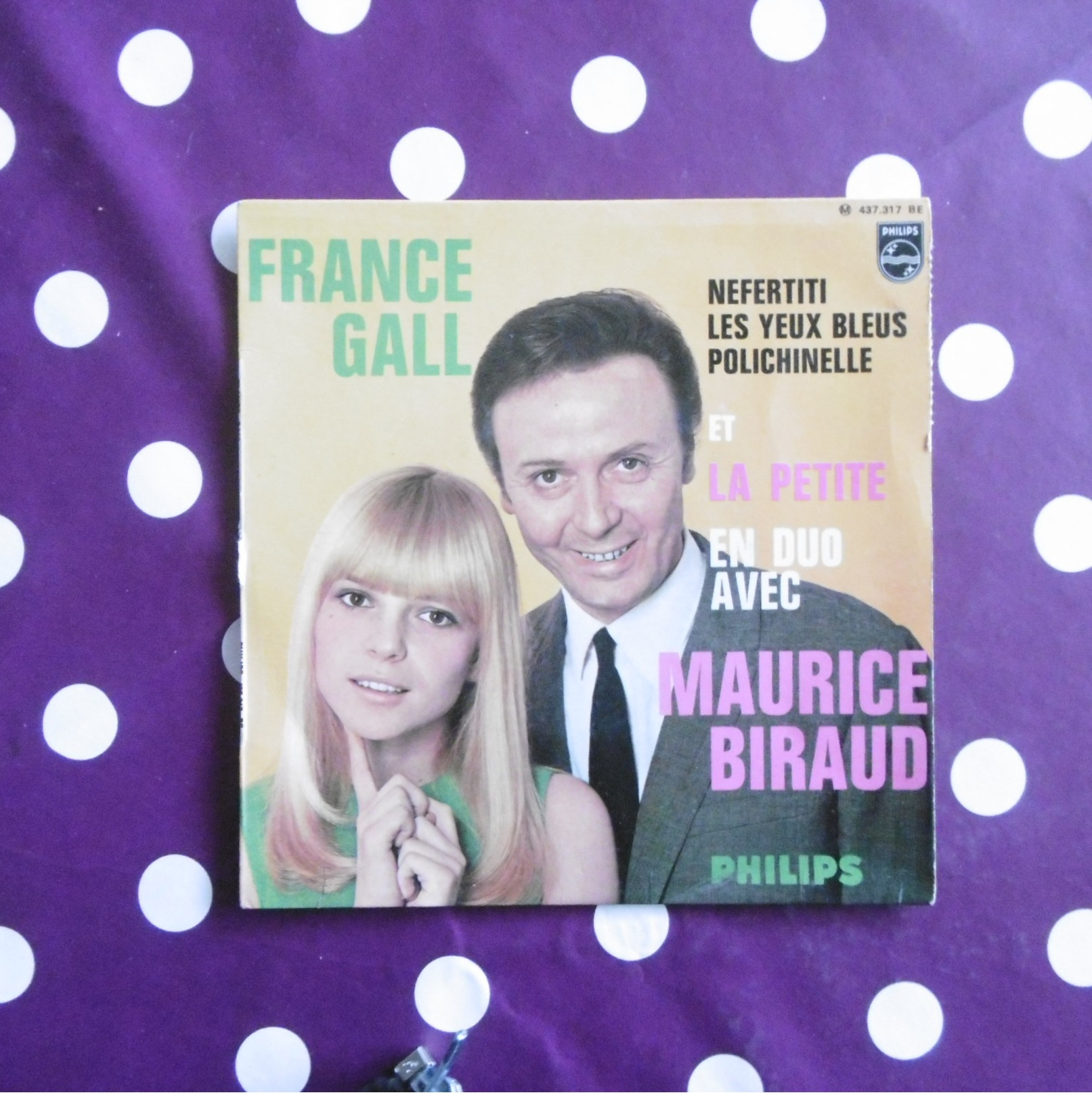 45 TOURS  FRANCE GALL  ET MAURICE BIRAUD    LA PETITE  BIEM  437.317 - Autres & Non Classés