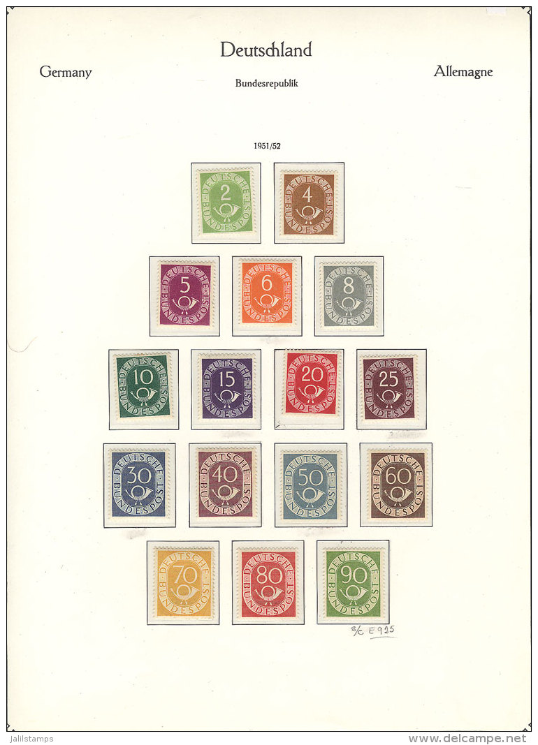 Collection On Pages (1949 To 1979, Almost Complete), Used Or Mint Stamps (without Gum, Lightly Hinged Or MNH), VERY... - Andere & Zonder Classificatie