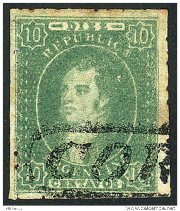 GJ.23, 10c. Worn Impression, With Straightline C&Oacute;RDOBA Cancel, VF! - Oblitérés