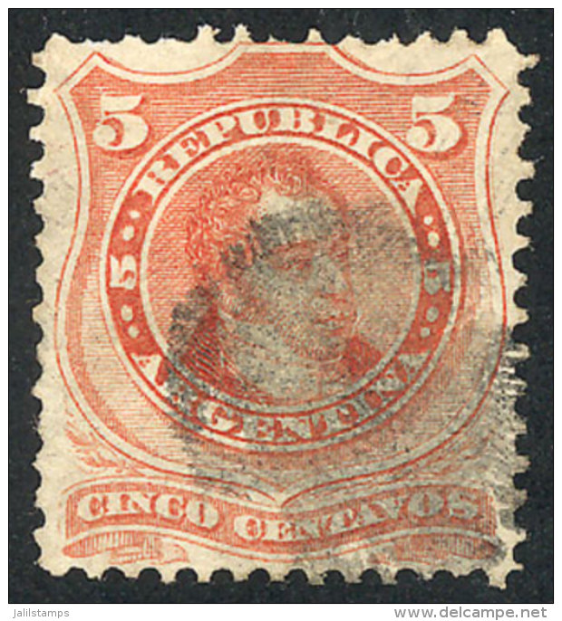 GJ.38, With PONCHITO Cancel Of Buenos Aires, Completely Out Of Period, VF And Very Rare! - Andere & Zonder Classificatie