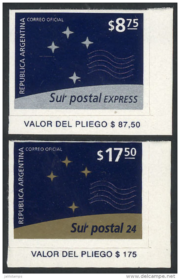 GJ.2934/5, 1999 Sur Postal, Cmpl. Set Of 2 Values, MNH, VF Quality, Catalog Value US$52 - Other & Unclassified
